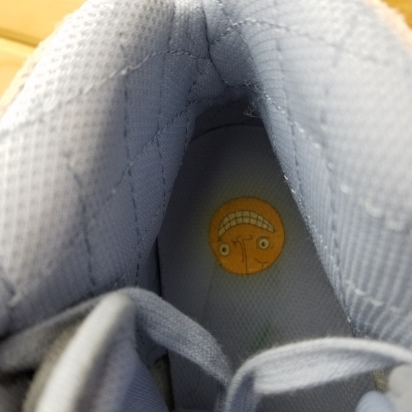 RARE TWEAK Sneakers Suede/Leather Lace-up Unisex Men's 8 / Women's 9.5 Blue Gray - Picture 7 of 11